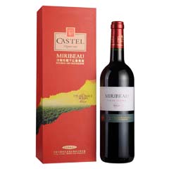 法国CASTEL洣瑞珍藏干红葡萄酒